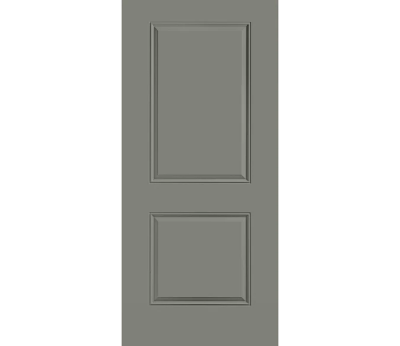 Provo 2 Panel Square Steel Entry Door