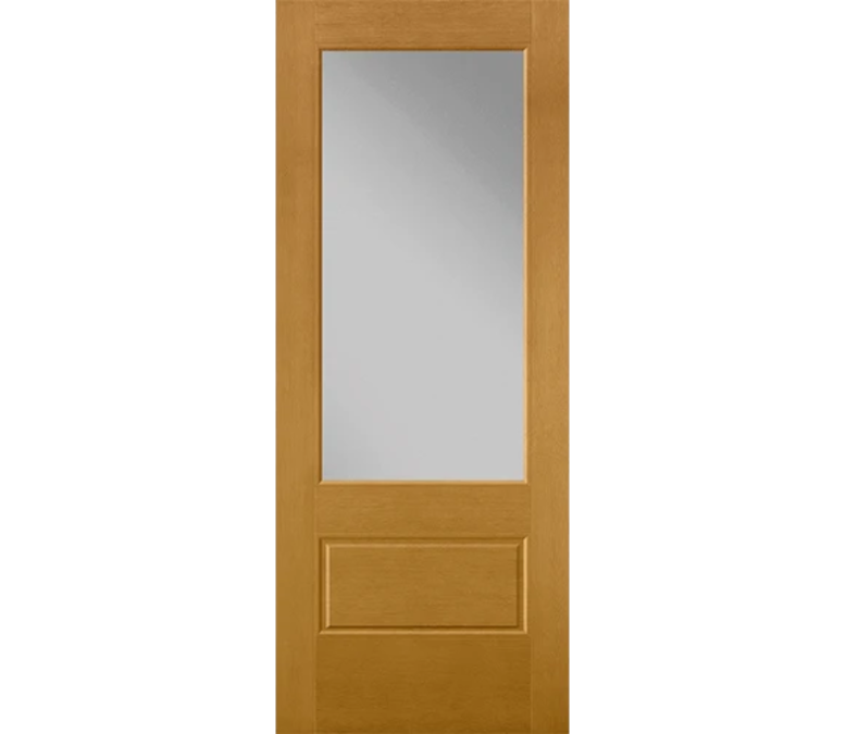 Provo 3 Quaters Light Fiberglass Entry Door