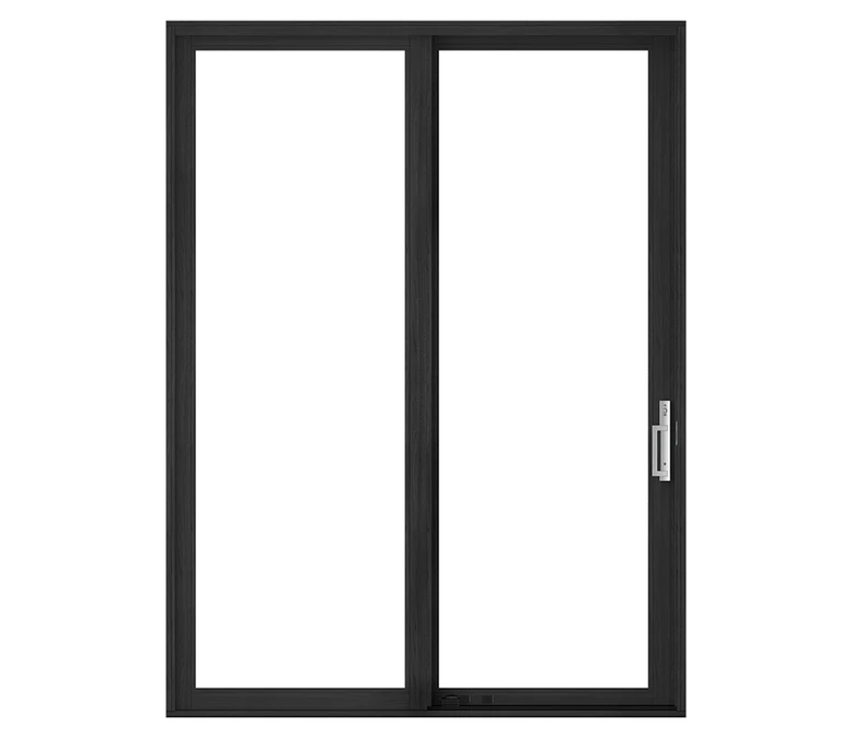 Provo Pella Reserve Contemporary Wood Sliding Patio Door